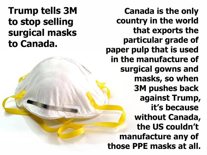 keep on trump! hydro,nurses/doctors,now pulp.u wanna stop anything else for your country by not helpin