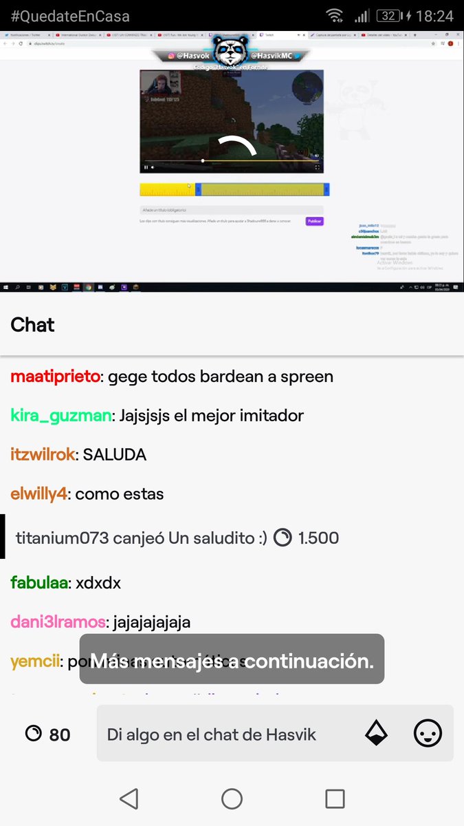 titanium0000071's tweet photo. @HasvikMC no me saludaste https://t.co/UNnOqEenbt