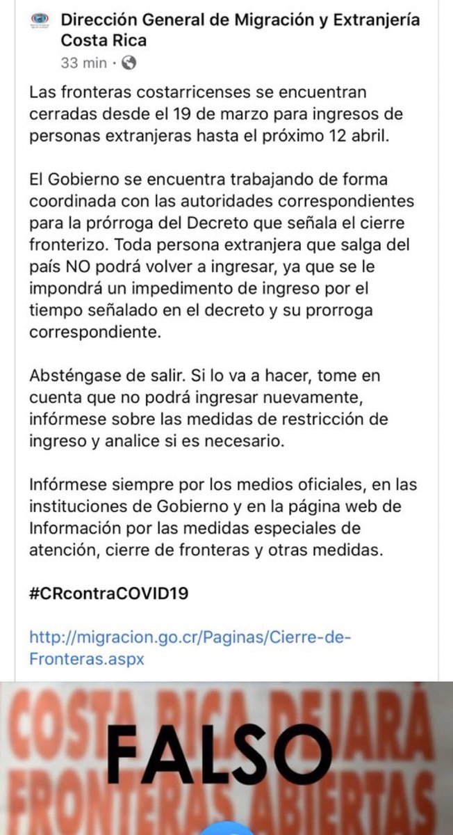 RevLiberal's tweet photo. No coma cuento, las líneas de buses autorizadas han seguido funcionando de San José a Managua y viceversa, permitiendo la salida y re-entrada de más de 60,000 nicaragüenses naturalizados costarricenses o cualquier tico que quiera viajar.

Retamos a @MigracionCR que nos desmienta. https://t.co/6Xk0JtI7kH