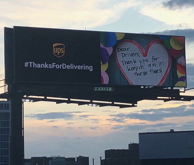AxManBxNY's tweet photo. Thank you to the beautiful people of CT. Lifting the spirits of our UPS familia on their way to work. Means a lot and very much appreciated!! ❤️❤️ https://t.co/2aj6vVxZi8