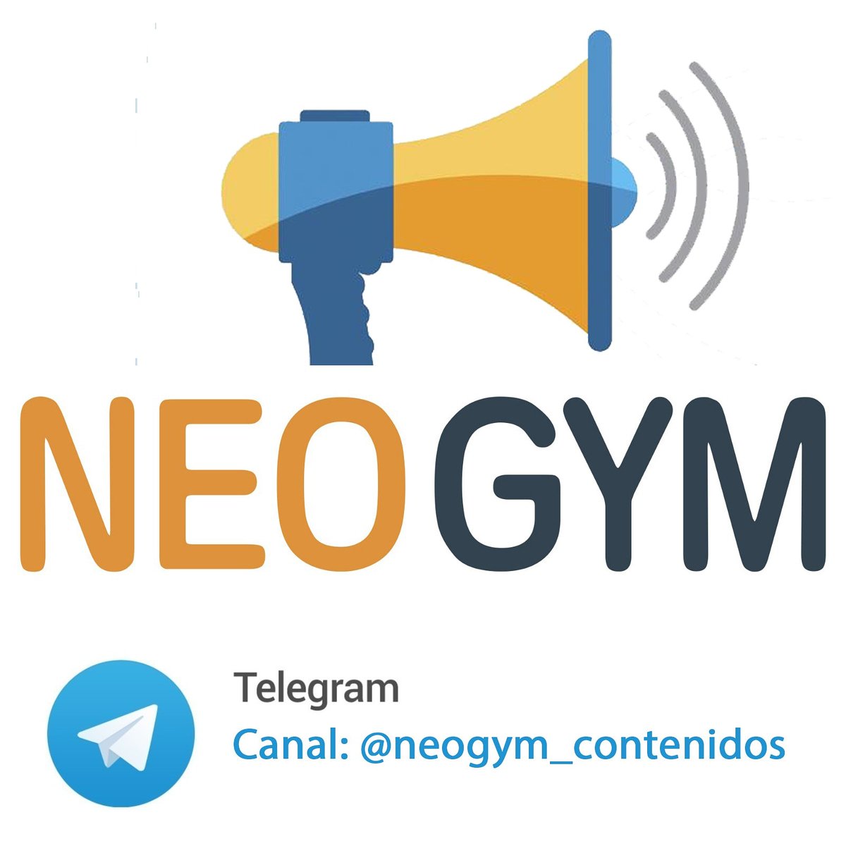 CANAL TELEGRAM
Durante el Estado de Alarma compartiremos vídeos diarios y Webinar temáticos con contenidos de Entrenamiento y Salud.
Busca el Canal @neogym_contenidos

#covid19 #confinamiento #yomequedoencasa #yoentrenoencasa #yoentrenoencasaconneogym #gimnasiovalencia #neogym