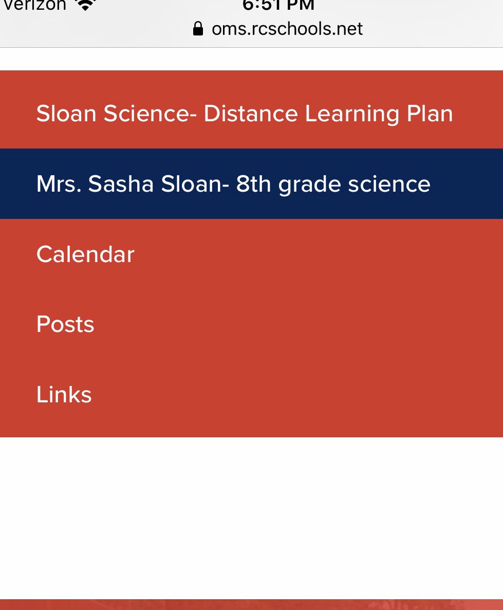 Parents and students, 
I have sent an email detailing instructions for scheduling a conference this week! I have also added a page to my website where I will post newsletters and resources! Please email me with any questions! 
#oms
#stayready❤️💙