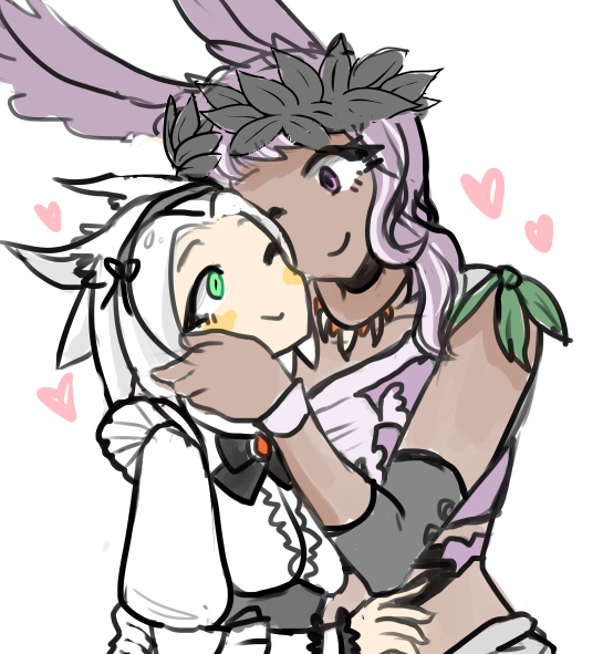 vegatext's tweet photo. hey everyone! working on a ffxiv couple comm tonight, come relax, listen to music, and watch me draw! starting in a minute or two! #ffxiv #ffxivart https://t.co/ydZFE7J3Rb https://t.co/XmiYiyYEM0