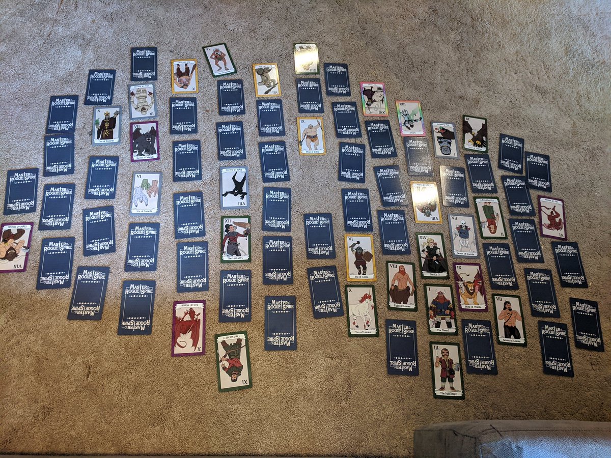samuraifightllc's tweet photo. Prototyping how to generate a random world map using Tarot cards. First pass actually feels pretty good. #MotRS #ttrpg https://t.co/vExrxPnydK
