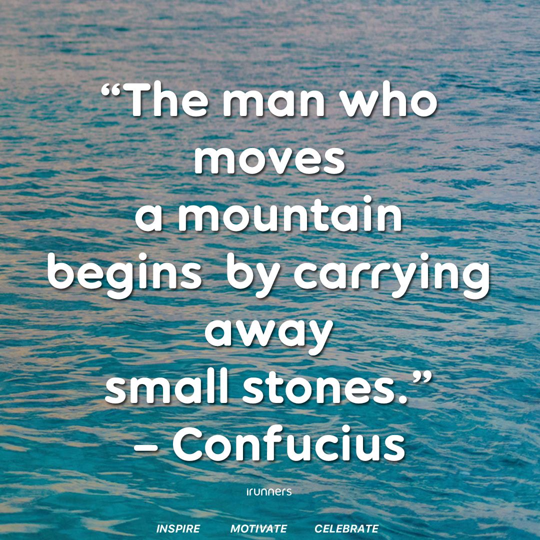 irunnersmv's tweet photo. The man who moves a mountain begins by carrying away small stones. 
-Confucius-
Inspire. 
Motivate. 
Celebrate.
.
.
.
#marathon
#runner
#marathontraining
#instarunners
#runitfast
#runchat
#runnersofinstagram
#runplanet
#runnersrepost
#runfornoreason
#runaddict https://t.co/lxx3JseJxQ
