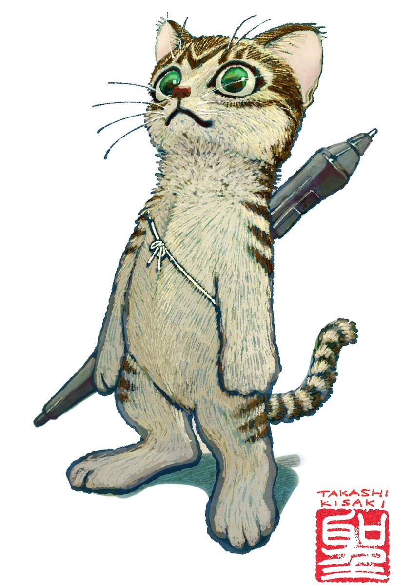 描き猫④ 序章の締めくくり。 