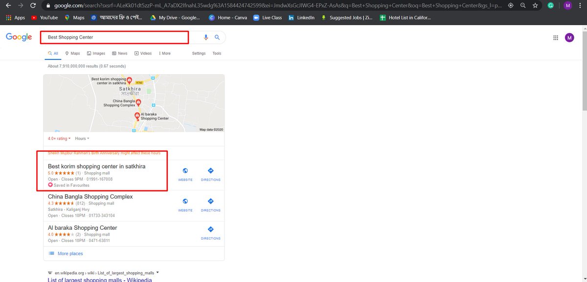 MstMaskura's tweet photo. Do you want to see your website on Google 1st page? I can bring your website on Google Top. I am an expert worker. Please check my proof and check my profile by this

link-https://t.co/WNn7S8vgxR

You can inbox me for more information https://t.co/3hBgSdt8P6