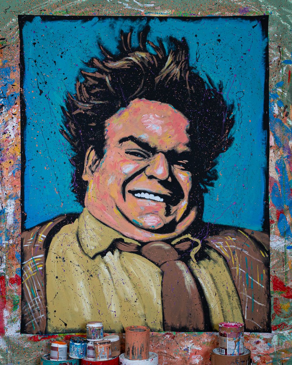 timdeckerart's tweet photo. #TommyBoy turned 25 this week! Such a #classic. #ChrisFarley @DavidSpade https://t.co/b5lsmVHWCp