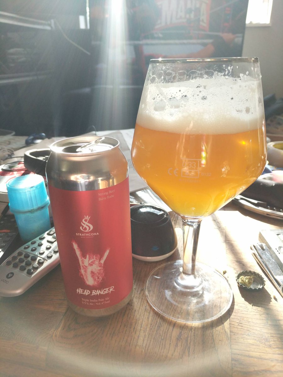 My next WrestleMania beer is dedicated to <a href="/elpwrestling/">ELP</a> from <a href="/strathconabeer/">strathconabeer</a> in E Van #headbanga