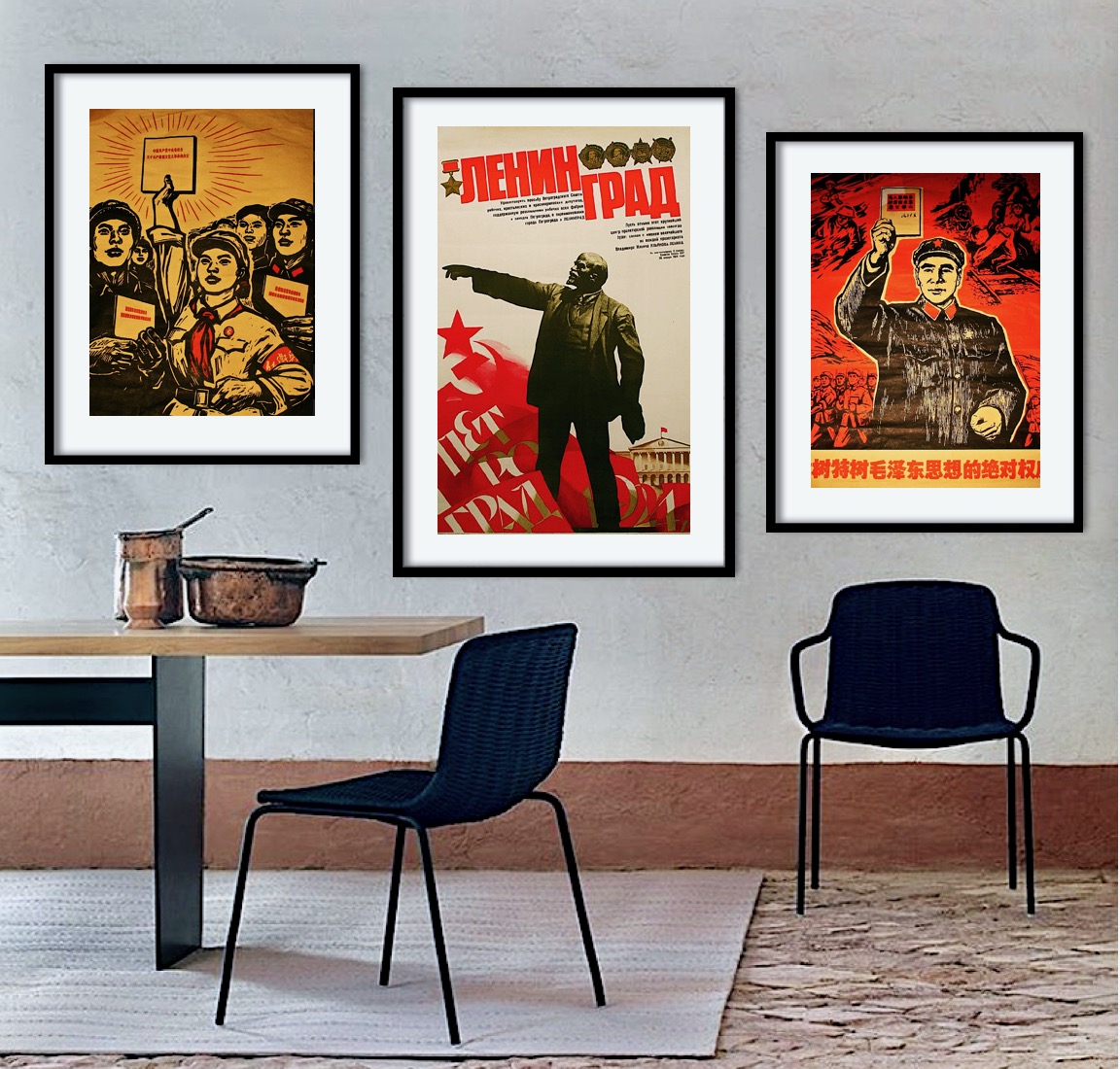 Antique Rare Communist Propaganda Art Posters 💎 Interested in these rare collectibles? Then immediately see the Story &amp; Video. Please click on the link below to drill into the fascinating details @ BusaccaGallery ⚡️Over 4000 Works Of ART busaccagallery.com/catalog.php?it…