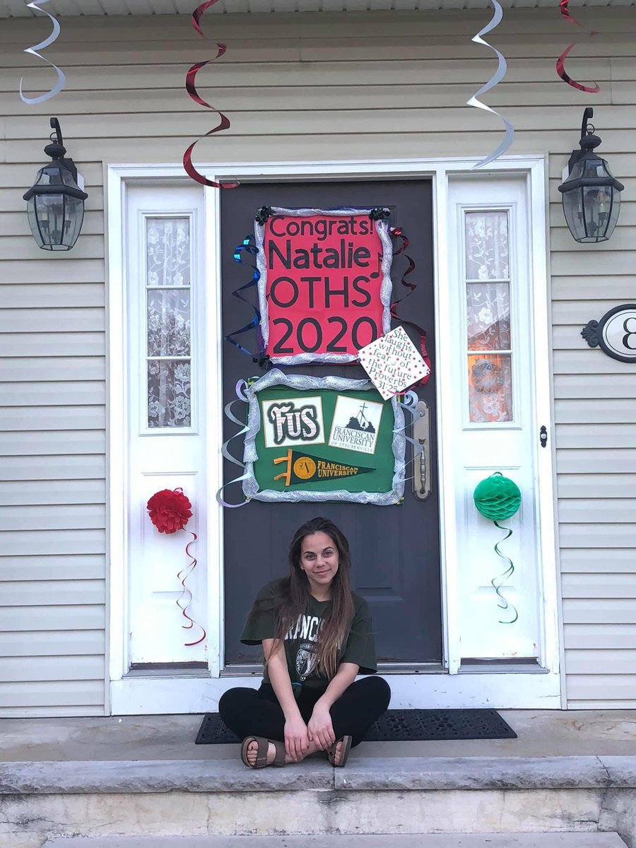 MrsDKaszuba's tweet photo. Congratulations to every OTHS  senior!!! We are so excited for Natalie. She will be studying in the honors program at Franciscan University! Congrats, Natalie! #CelebratingOurSeniors @OT_Classof2020 https://t.co/5o4nin1Bs5