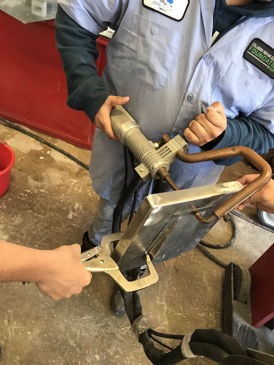 Learning how to spot weld