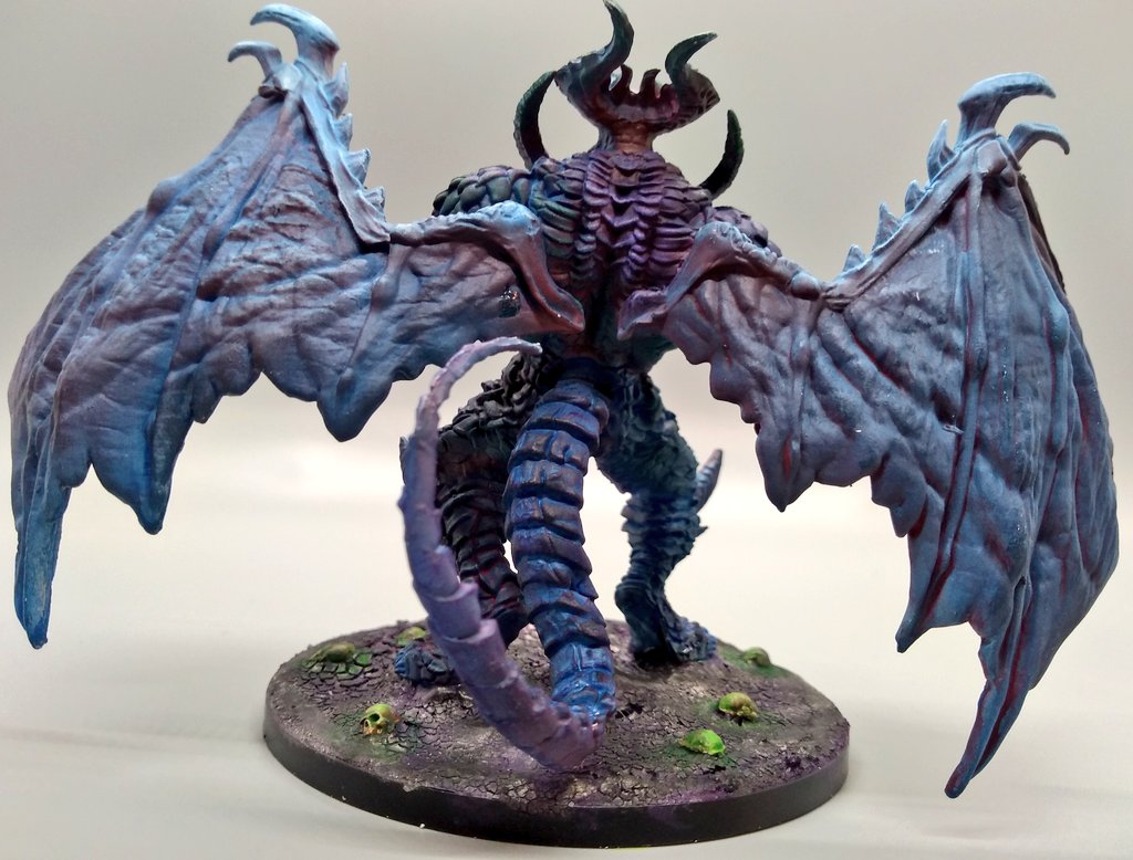 magic_minstrel's tweet photo. Warcraft Pit Fiend
#miniatures #paintingminis #boardgames #tabletop #miniaturepainter #commissionpainter #modelpainter #brushforhire #model #minis #painting #coolminis #fantasy #creative #pitfiend #wow #warcraft #warcraftart #critterspaint #ttrpg #rpg #dnd #reaperpaints https://t.co/qafV9WHzOY