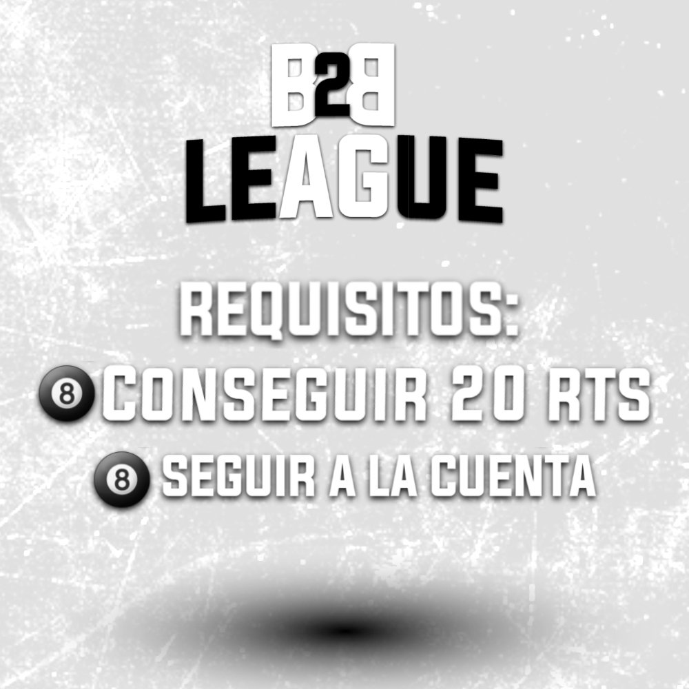 B2bLeague's tweet photo. Nuevos requisitos para ingresar a esta impresionante liga!
Cambiamos la inscripción de dinero a cambio de los rts.
Deben conseguirlos MENCIONANDO A LA LIGA y deben seguir a @TeamBack2Black
Los requisitos con foto al MD
LIGA DE #ClashRoyale y #BrawlStars
#GoB2B 🔝💪🔥🤩😎 https://t.co/abuekY0T57