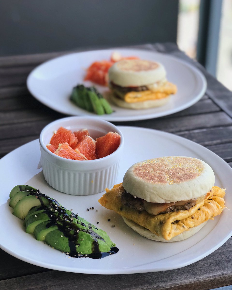 bottomlessbaker's tweet photo. Sunday sourdough brunch was delicious. Made @bonappetit Best Breakfast Sandwich on @kingarthurflour Sourdough English Muffins and the result was incredible! https://t.co/uSchVic12D