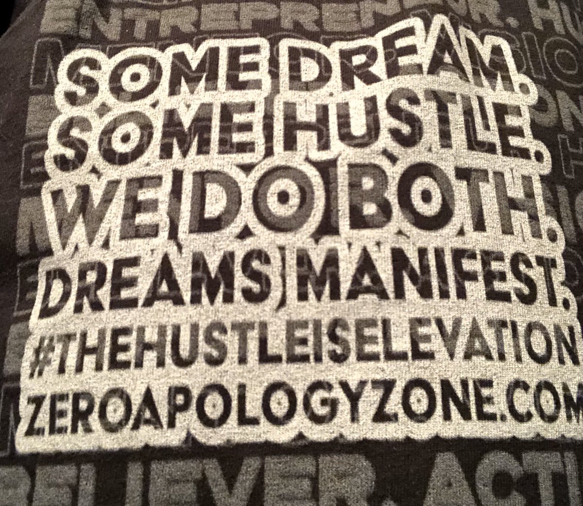 JMcDowellEdD's tweet photo. Some dream, some hustle, we do both. #TheHustleIsElevation #zeroapologyzone #PromoteGreatness #ZAZFamilia #BeTheCompass @thewrightleader https://t.co/va5W0Pr5Dc