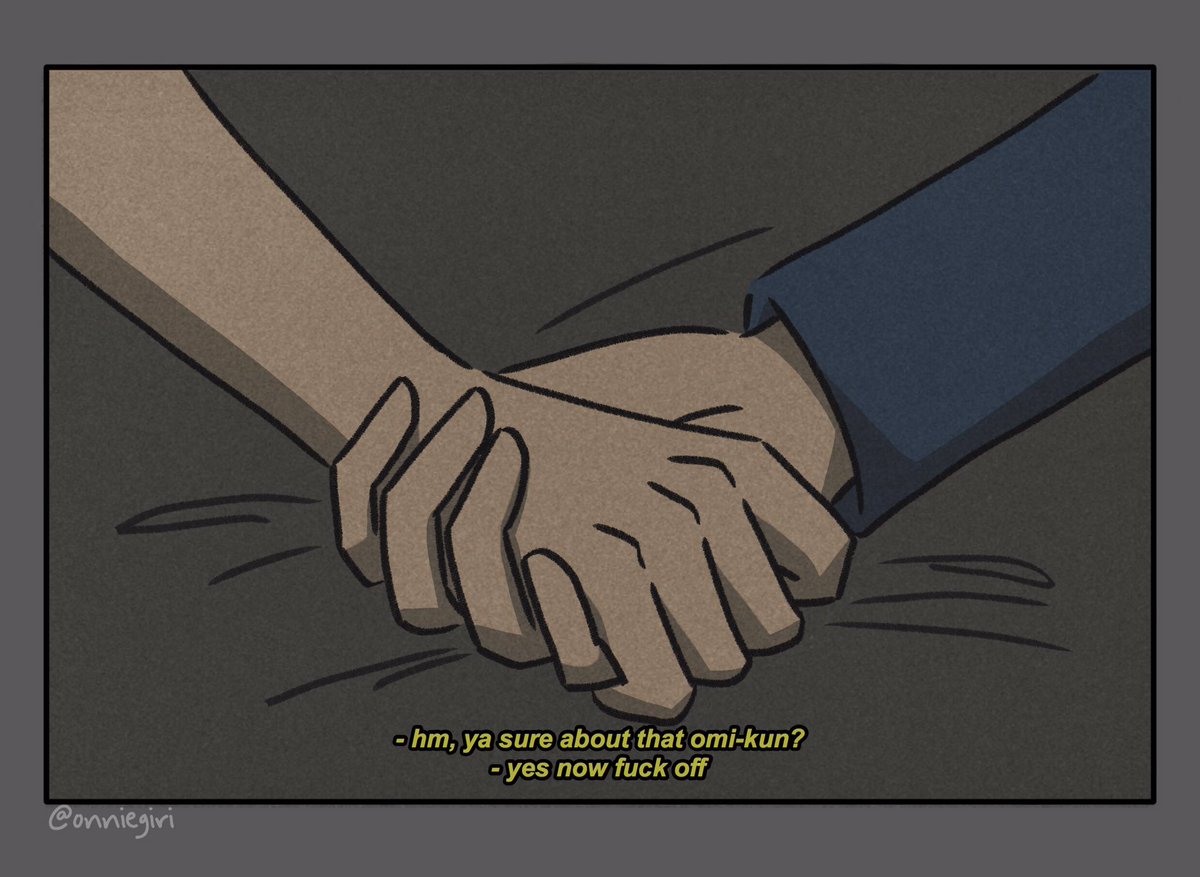 onniegiri's tweet photo. sakusa is scared and atsumu knew just how to help him get over his fear

#sakuatsu #sakuatsuweek day 1 hands/touch @sakuatsuweek 
#ハイキュー https://t.co/od08jkR3ko