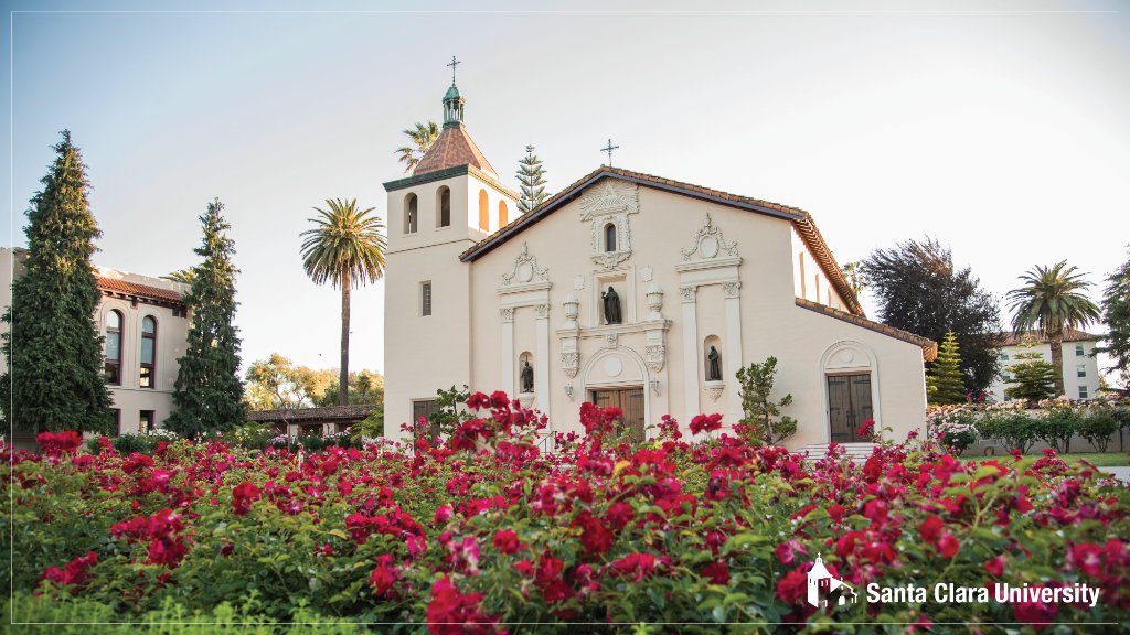 SantaClaraUniv's tweet photo. When you can't come to SCU, let our beautiful Santa Clara campus come to you. Wherever you may be, show your Bronco spirit during your Zoom sessions with these virtual backgrounds.
🐴🌴⛪

See all images here ➡️ https://t.co/gigfuPqVKo

#SCUproud #GoBroncos #ClosingTheDistance https://t.co/YR5ADr1FSs