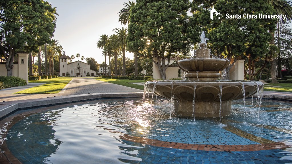SantaClaraUniv's tweet photo. When you can't come to SCU, let our beautiful Santa Clara campus come to you. Wherever you may be, show your Bronco spirit during your Zoom sessions with these virtual backgrounds.
🐴🌴⛪

See all images here ➡️ https://t.co/gigfuPqVKo

#SCUproud #GoBroncos #ClosingTheDistance https://t.co/YR5ADr1FSs