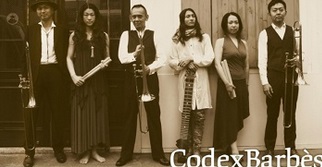 ohen_TV's tweet photo. 【#コロナに負けるな】
応援.TV『音楽』カテゴリーに「Codex Barbès」登場!
https://t.co/f7SoIAufzB
トロンボーンx3、和太鼓x2、Chapman Stick、ボーカルの編成で中世ヨーロッパの旋律からアフリカ、中央アジアのリズムまでを縦横無尽に往き来する全く新しいworld musicをお届け!
#CodexBarbes https://t.co/giBRojTn7B
