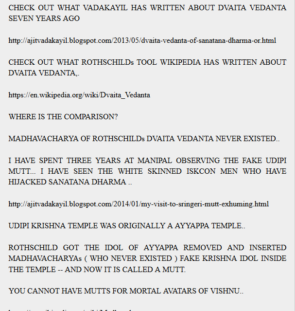 Cybergeek79's tweet photo. We will no longer stay quiet and let #SanatanaDharma continue to be hijacked by the likes of #StephenKnapp and #ISKCON
@IskconInc @ISKCONBangalore @iskconglobal
@IskconComIND
@ISKCONPune
@idtsevaks
@ISKCONVECC
@iskcondelhi
@Iskcon_goa
@ISKCON_Dwarka
@IskconLeicester https://t.co/rNEn5WSrRJ