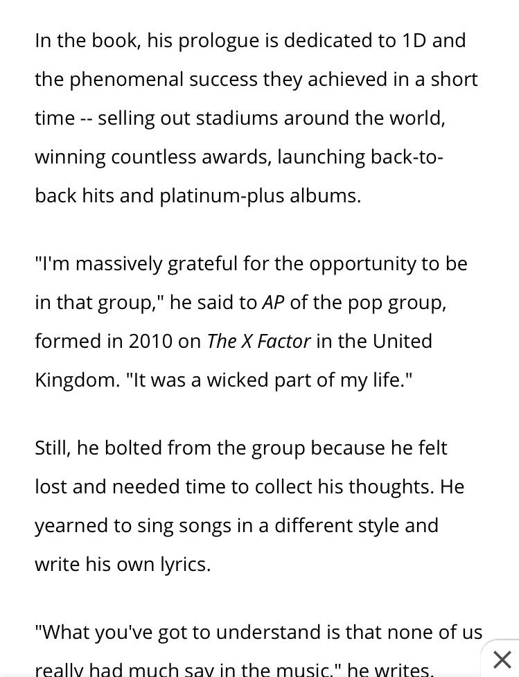 Additionally, his statement regarding his departure from One Direction was crafted NOT by him but by his team. The media also paints Malik as ungrateful for his time in 1D. His personal statements and actions reflect the opposite