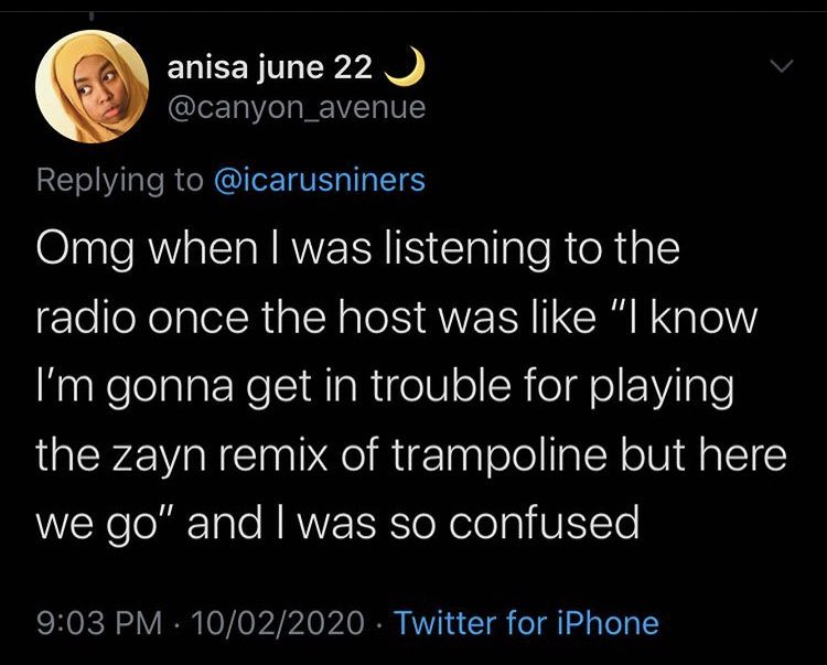 Final remarks. Many fans claim radio stations refused to play Zayn’s “Trampoline” remix with SHAED & of course his collaboration with R3HAB “Flames”. WE personally requested these tracks on multiple stations and were told they were not allowed to play them. Even one of Malik’s