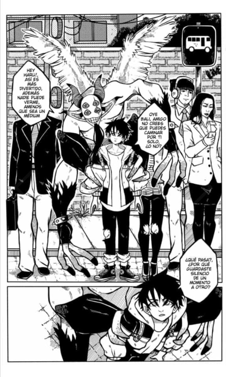 SamuelValderra8's tweet photo. Un pequeño #manga del año pasado aún sigo haciendo más paginas, me gustan esas cosas de fantasmas y monstruos 😁 #comic #comicchile #blancoynegro #oc #totem https://t.co/NkRL3RGlbz