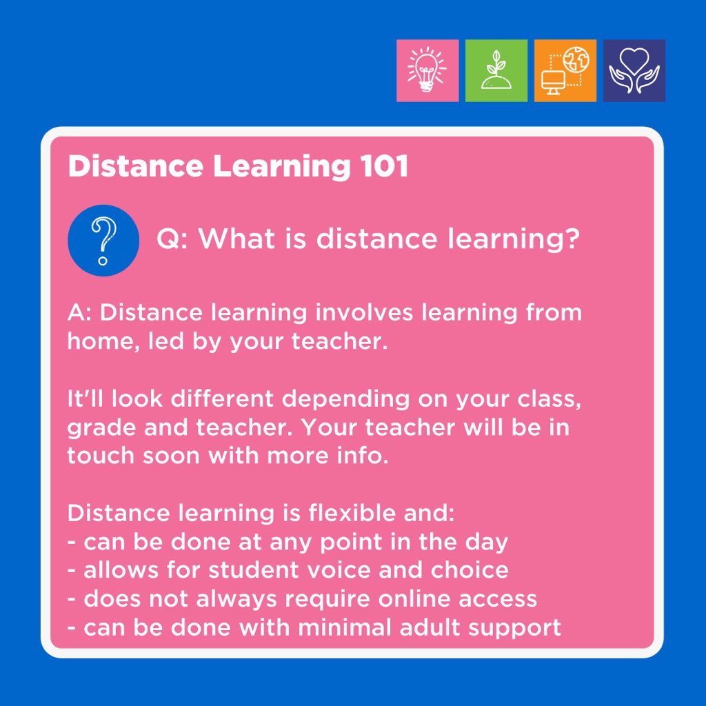 PeelSchools's tweet photo. Reminder: distance learning begins tomorrow, April 6. Here are a few questions and answers. Full details are available on our website at https://t.co/QZ4nxCsRai https://t.co/86MSbU6zgZ