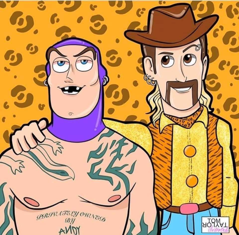 BryanOsborne20's tweet photo. @MrMikeCalta @1025TheBone I'm sure we'll all hear about his woody 😂 #TigerKingNetflix https://t.co/JluqK4TFZg