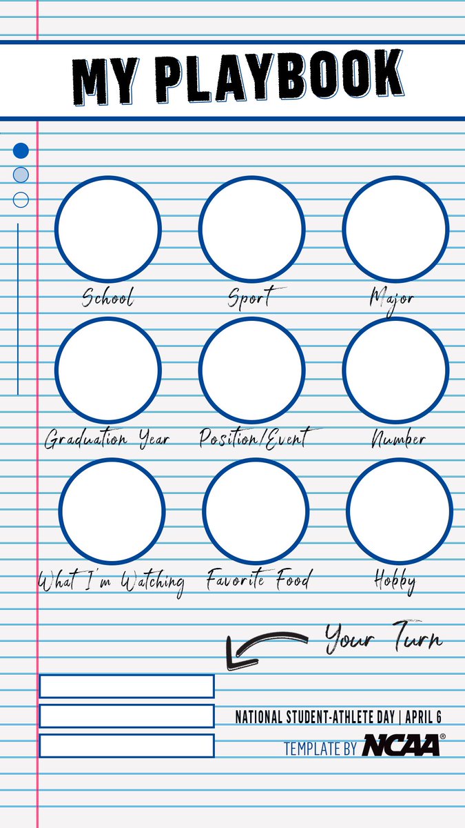 How’s it hanging Bulldogs? We understand that this is a tough time for everyone but that doesn’t mean we have to lose our Bulldog spirit! Tomorrow is National Student Athlete Day and to honor this we’re asking everyone to participate in this Playbook fun! Don’t forget to tag us!