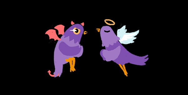 trashdoves's tweet photo. MOOD CHECK. How y'all feelin'? 

Taking suggestions for new and needed Trash Doves stickers! What's the pack missing? Need a special addition for current events? 

Give em to me - they might be drawn and added to the pack! https://t.co/wCgZHduY9V
