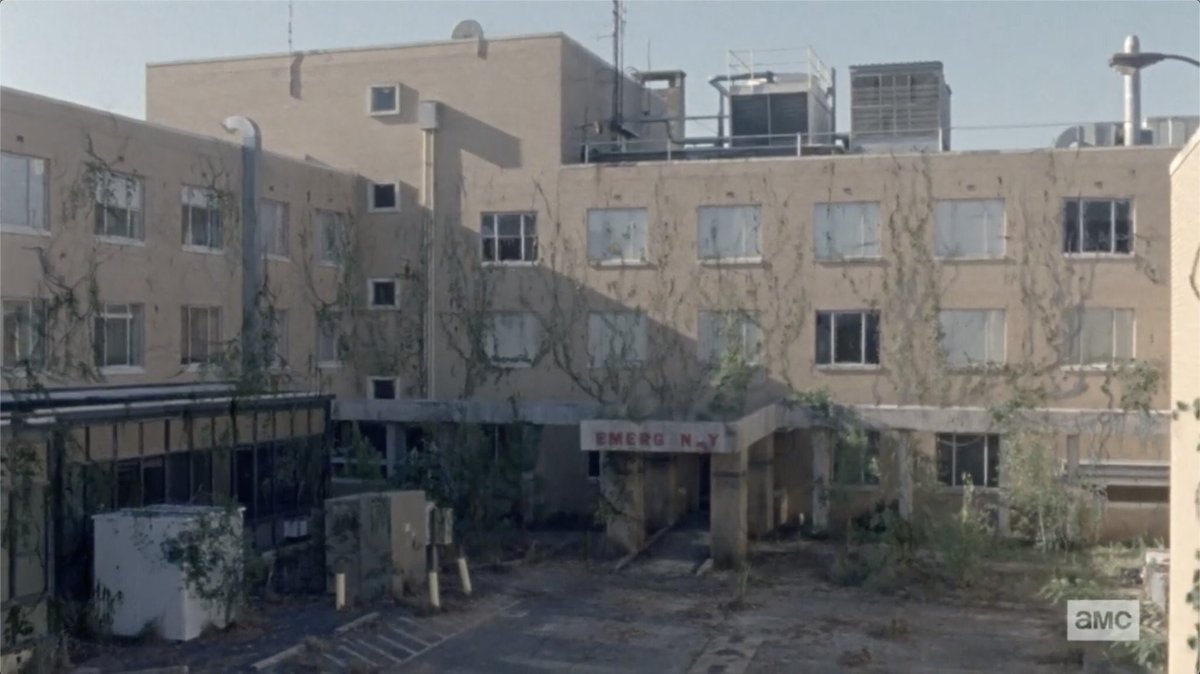 The hospital in 10x15 is the same spot they filmed Beth’s death. 🥺 #TWD