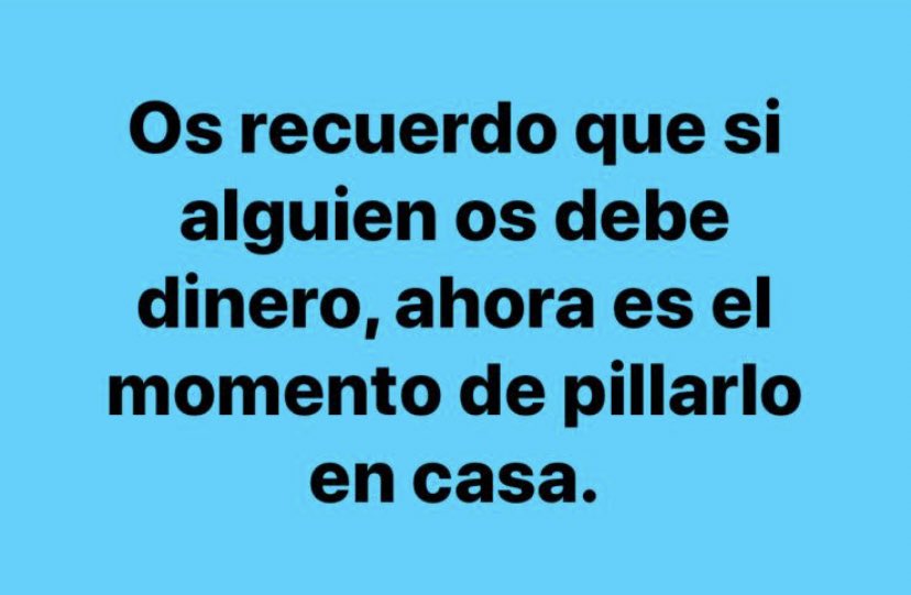 martitarregui's tweet photo. Esto se lo debería de aplicar alguna gente😂😂 https://t.co/0k84uAENrd