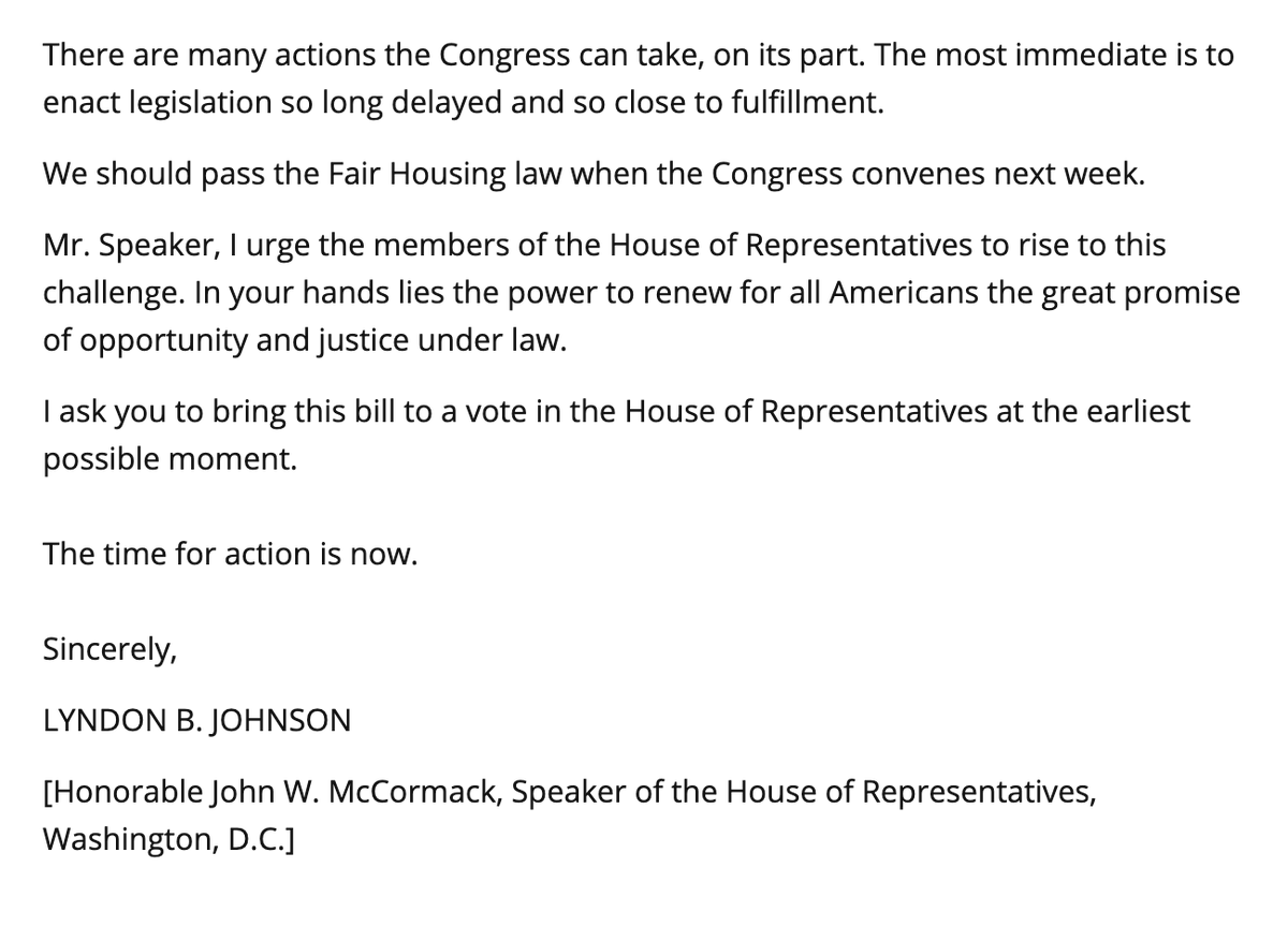 Screenshot of the second half of the speech. The full text is linked in the original tweet.