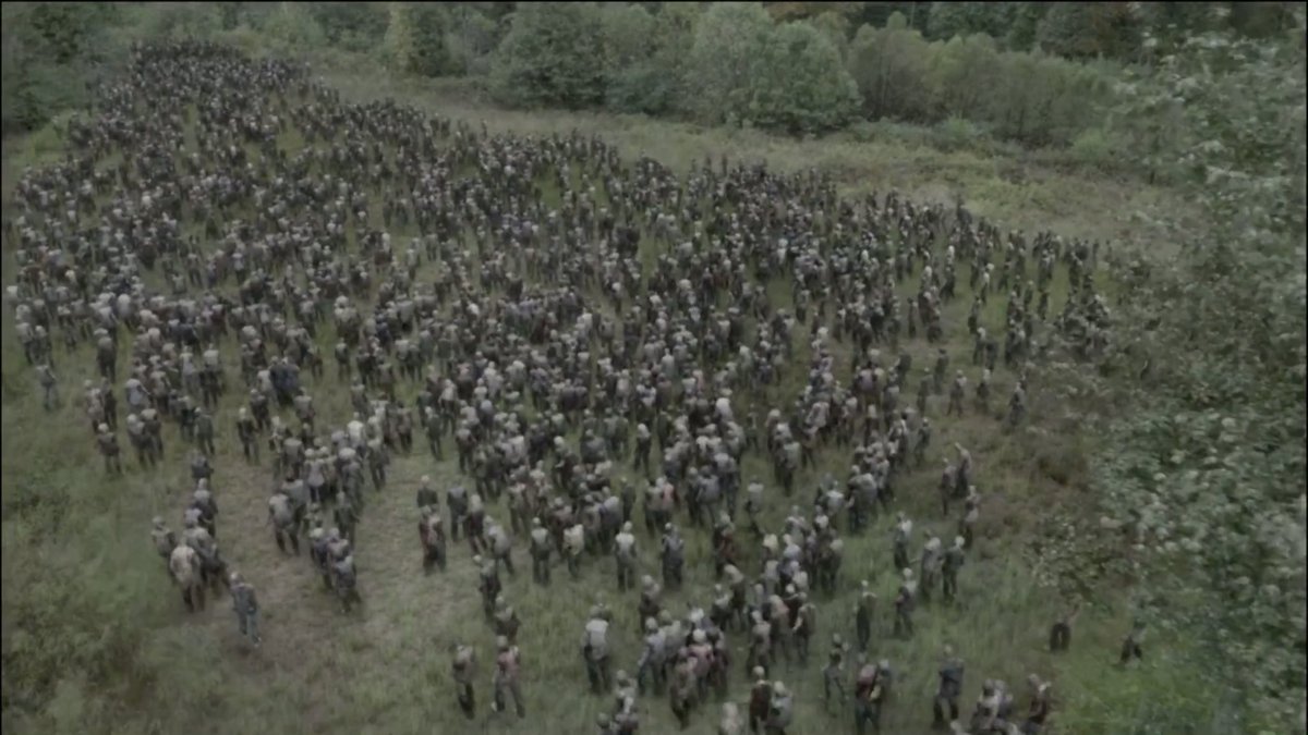 TSDFArmy's tweet image. EXCUSE ME GUYS YOU ARE NOT SOCIAL DISTANCING!! #TheWalkingDead