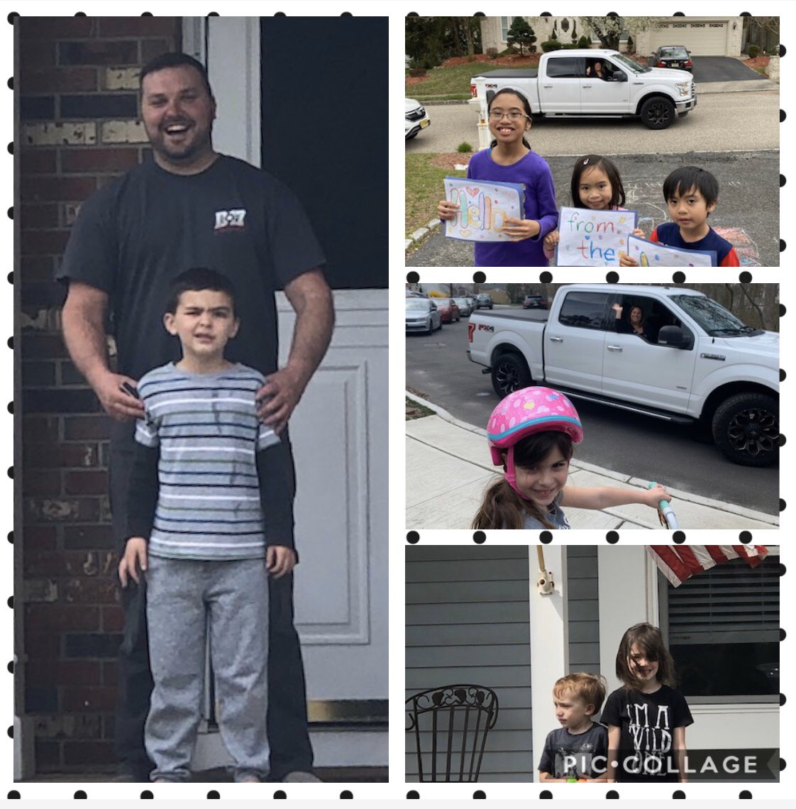 HowellTwpTauntn's tweet image. Mrs. Halperin saying “hello” to her first graders today. Smiles brought to teacher and students... receiving this today brought tears to my eyes.  #BeTheLight