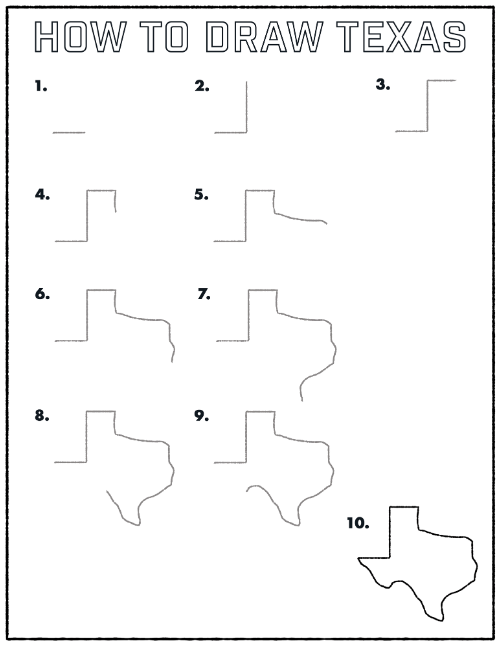 TexasHumor's tweet photo. With all this extra time, we can all become pros at drawing the perfect shape. https://t.co/SynsU8IzaK