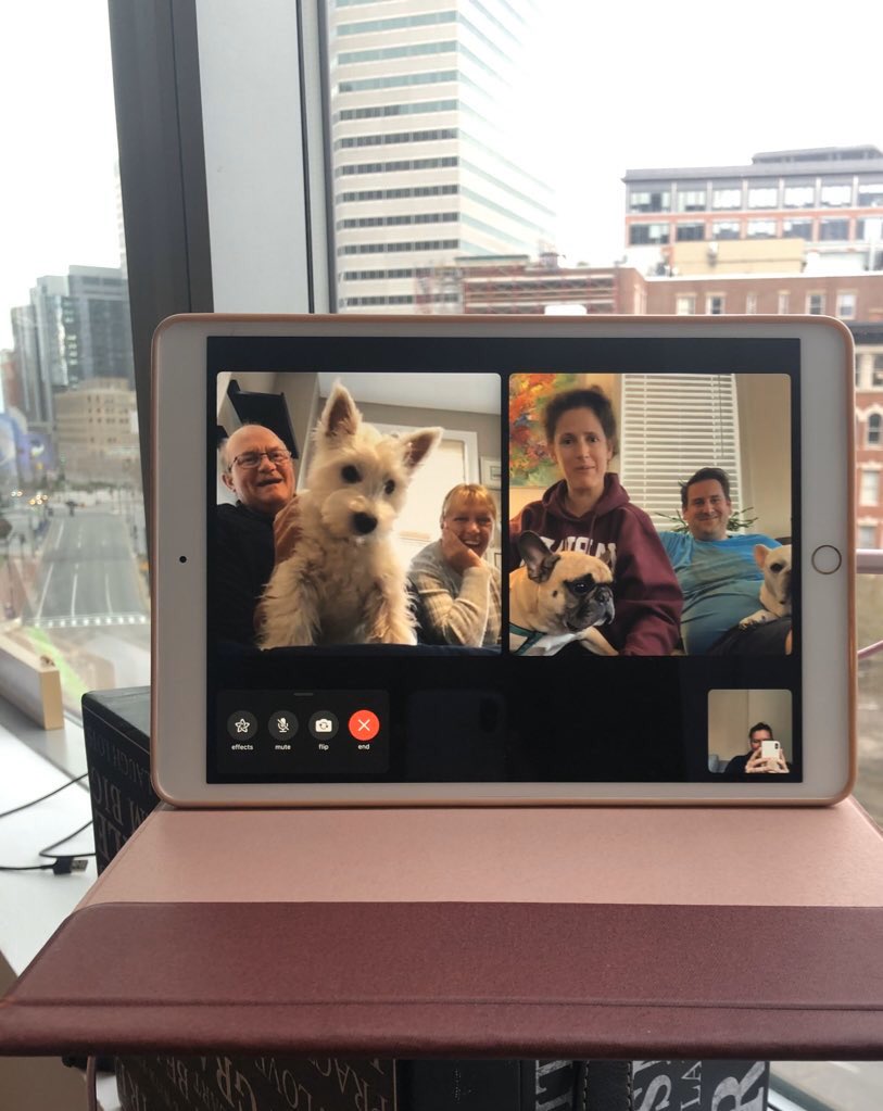 ErinRoseSuth's tweet photo. A little #SundayFunday happy hour with the family - pups very much included. #ClanSutherland #PuppyLove https://t.co/Dx64DEQ8IM