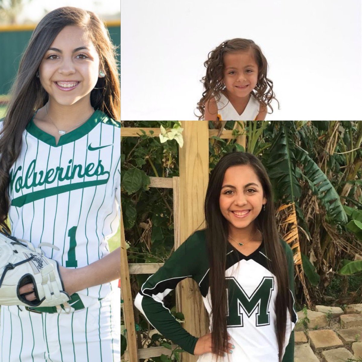 2020Psja's tweet photo. Our Sophomore Spotlight goes to Daijza! Daijza juggles Varsity Cheer, Varsity Softball, CC, Track, NHS, and is working towards her Associates in Biology! 
#wolverinecheer #psja https://t.co/80Iu3r8jN4