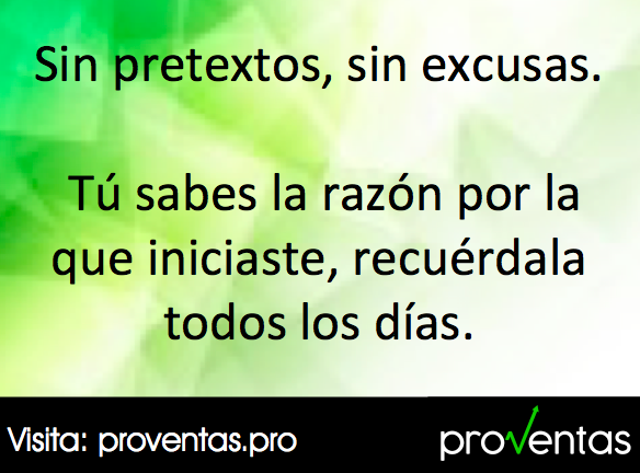 Proventas_Mex's tweet image. Los pretextos te impiden llegar a tu objetivo, usa este tiempo #EnCasa para capacitarte y buscar nuevas opciones, visita bit.ly/310t1AR 
#Capacitación #Ventas