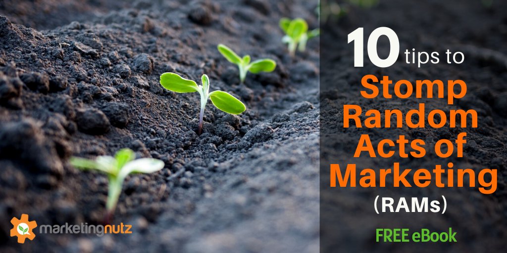 PamMktgNut's tweet photo. Stomp Random Acts of Marketing (RAMs) with this FREE Guide=>> https://t.co/IViCvBAR7D
How do you know you have a RAM?
❌NOT in the PLAN
❌NOT INTEGRATED
❌NOT FUNDED
❌NO Metrics for success
Bring ORDER to your #Marketing by stomping random!
#NoRAMs https://t.co/mU87vRAWW1
