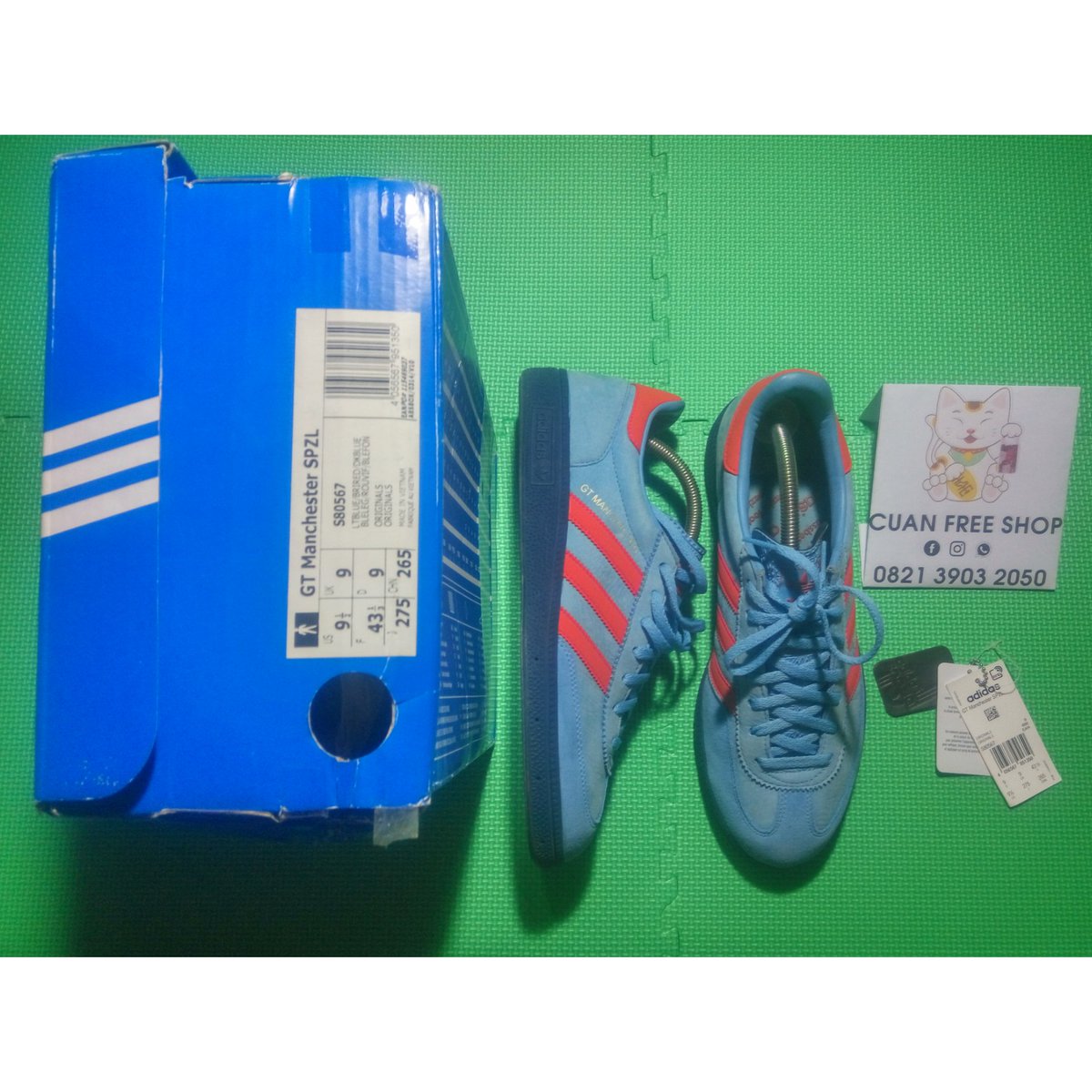 Rinal__'s tweet photo. 🐱Cuan Cuan Cuan Club🐱
⚡⚡⚡⚡⚡⚡⚡⚡
Item : Adidas GT Manchester Vietnam ART : S80567
Ukuran : 43 1/3
Harga : 3.300.000
Kondisi : Bekas 7x Pemakaian
Lokasi : Palu
Minat/COD :  0821-3903-2050 (rinal)
#adidasgtmanchester #jualsepatugtmanchester #jualgtmanchester #gtmanchester https://t.co/bmhNNkDf6o