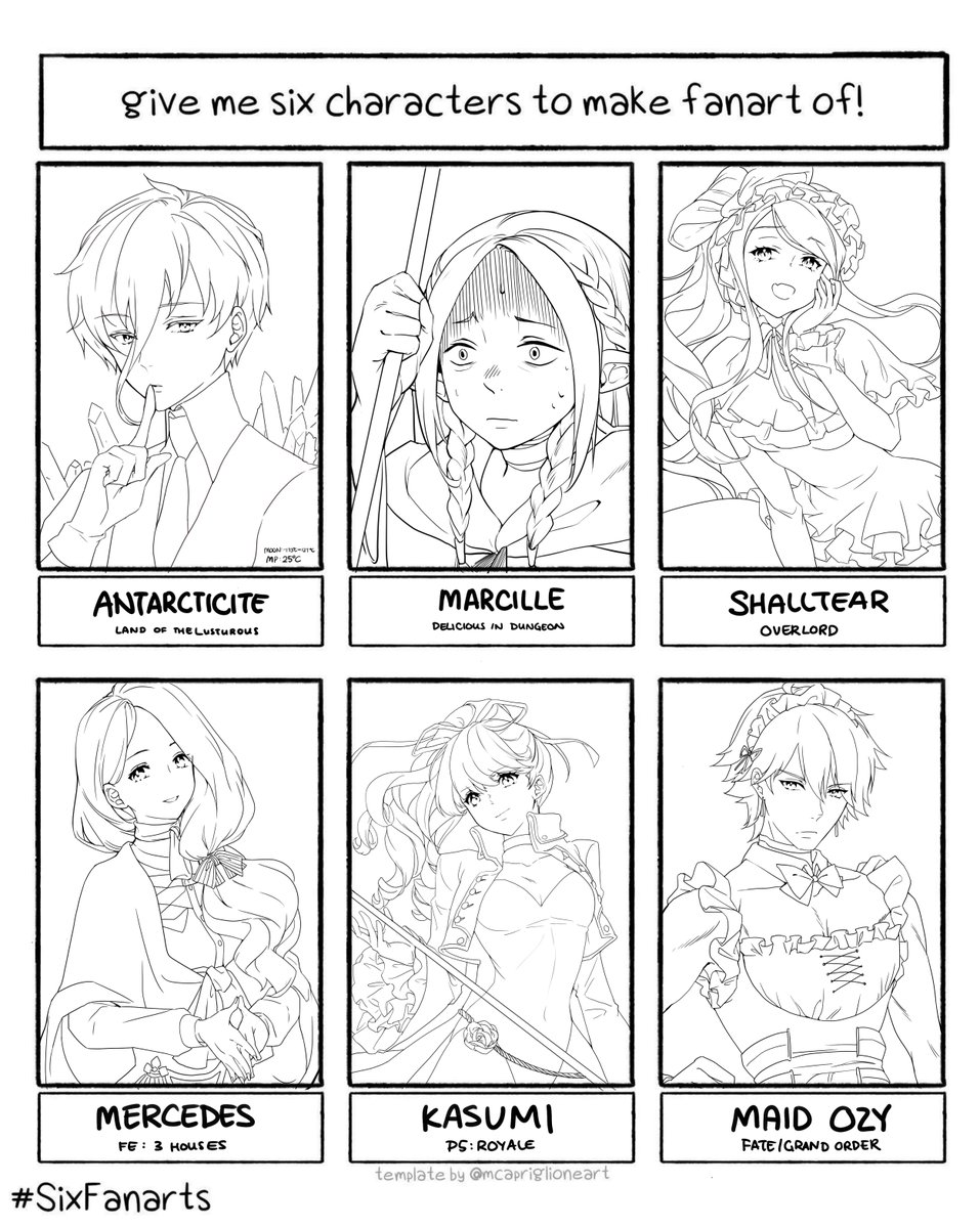 Part 2/3 #SixFanarts #SixFanartsChallenge 