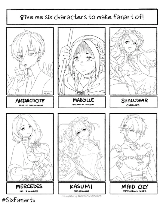 Part 2/3 #SixFanarts #SixFanartsChallenge 