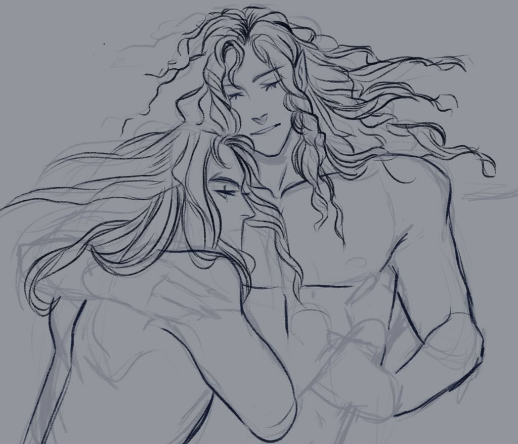 aidenofwolves's tweet image. I’ll finish this...later but gives everyone this bc my brain has only been thinking abt them