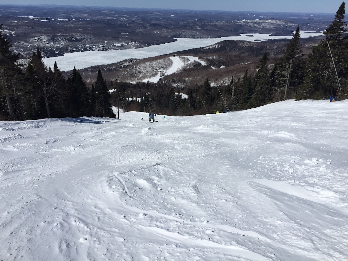 Tremblant360's tweet photo. Synthetic Ski Holiday Weekend, Special Edition, Saturday April 4, A “Best Of” Ski/Board Conditions Facsimile selection from our archives. “Visualize This”! If it was open, you just KNOW #Tremblant would be Great! https://t.co/Wh5MM97BVb . https://t.co/Bi58vUuBvv