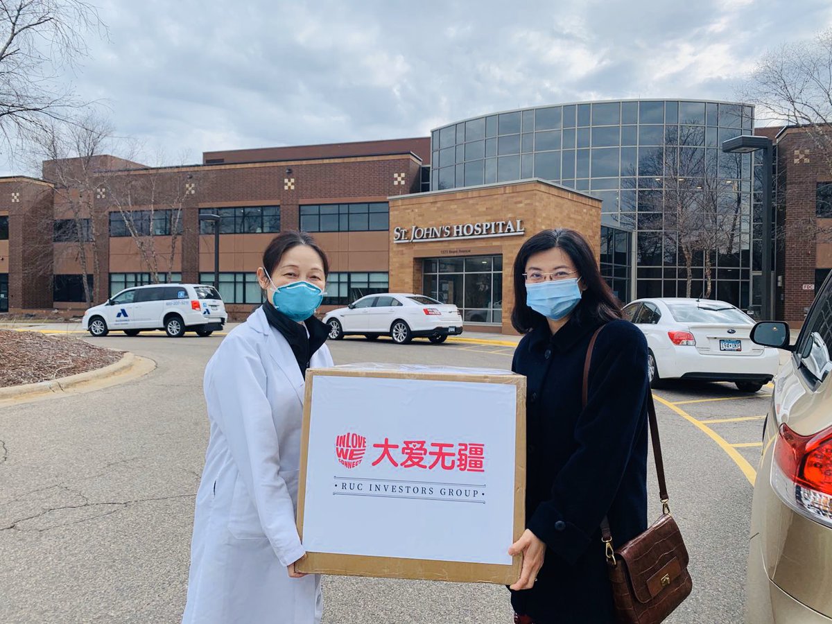 MNAMCP's tweet photo. Recently, the Association of Minnesota Chinese physicians Launched a fundraising effort to fight against COVID-19. They collected roughly 7000 masks from local Chinese American communities and donated to the local hospitals or Senior Care centers. https://t.co/FtUDBVgS03