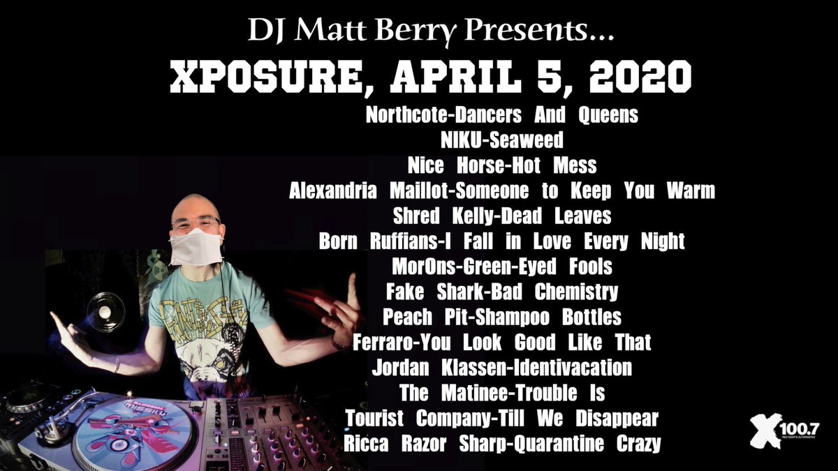 X100.7 - Red Deer's Alternative (@xreddeer) on Twitter photo The best photoshop so far for an Xposure setlist from <a href="/riccarazorsharp/">Jonathan Stoddart</a>! Check out his new track on tonight’s show along with a ton of bands who could use your support like <a href="/northcotemusic/">Northcote</a> <a href="/thematineemusic/">The Matinée 👽 🍄</a> <a href="/Tourist_Company/">Tourist_Company</a> <a href="/BornRuffians/">born ruffians</a> <a href="/peachpitmusic/">Peach Pit</a> and many more! #supportlocal The best photoshop so far for an Xposure setlist from <a href="/riccarazorsharp/">Jonathan Stoddart</a>! Check out his new track on tonight’s show along with a ton of bands who could use your support like <a href="/northcotemusic/">Northcote</a> <a href="/thematineemusic/">The Matinée 👽 🍄</a> <a href="/Tourist_Company/">Tourist_Company</a> <a href="/BornRuffians/">born ruffians</a> <a href="/peachpitmusic/">Peach Pit</a> and many more! #supportlocal
