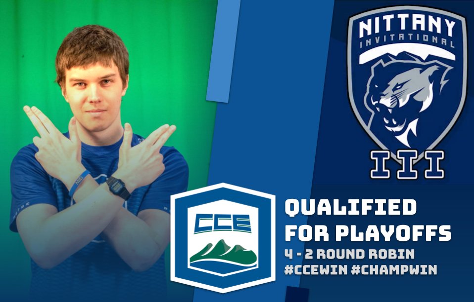 ChamplainLoL's tweet image. With a 2-0 over NYIT, CCE qualifies for PLAYOFFS in the Nittany Invitational III -🔫watch out, we&apos;ll be gunning for you in the bracket #CHAMPWIN #CCEWIN !!!